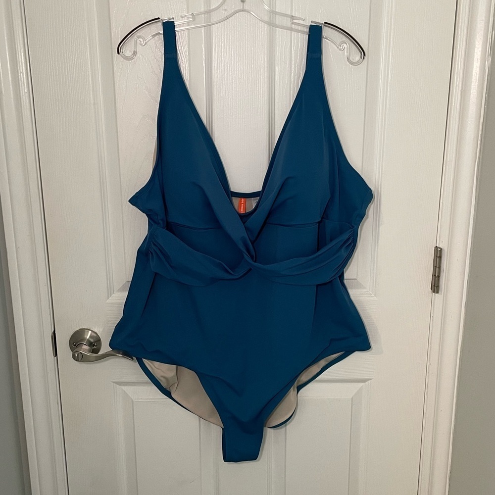 Teal One-Piece Swimsuit